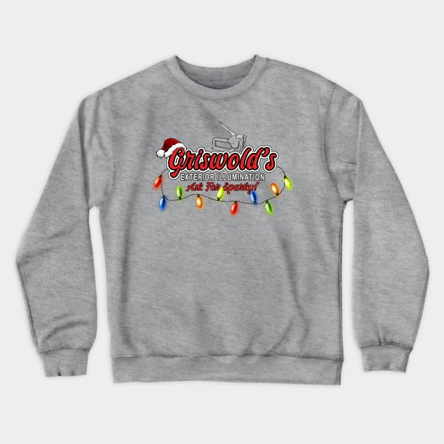 Griswold's Exterior Illumination Crewneck Sweatshirt by kevfla